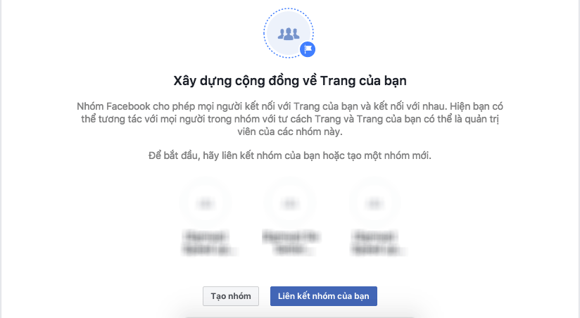 Tính năng liên kết Fanpage với Group Facebook, giúp kinh doanh trên Facebook tốt hơn